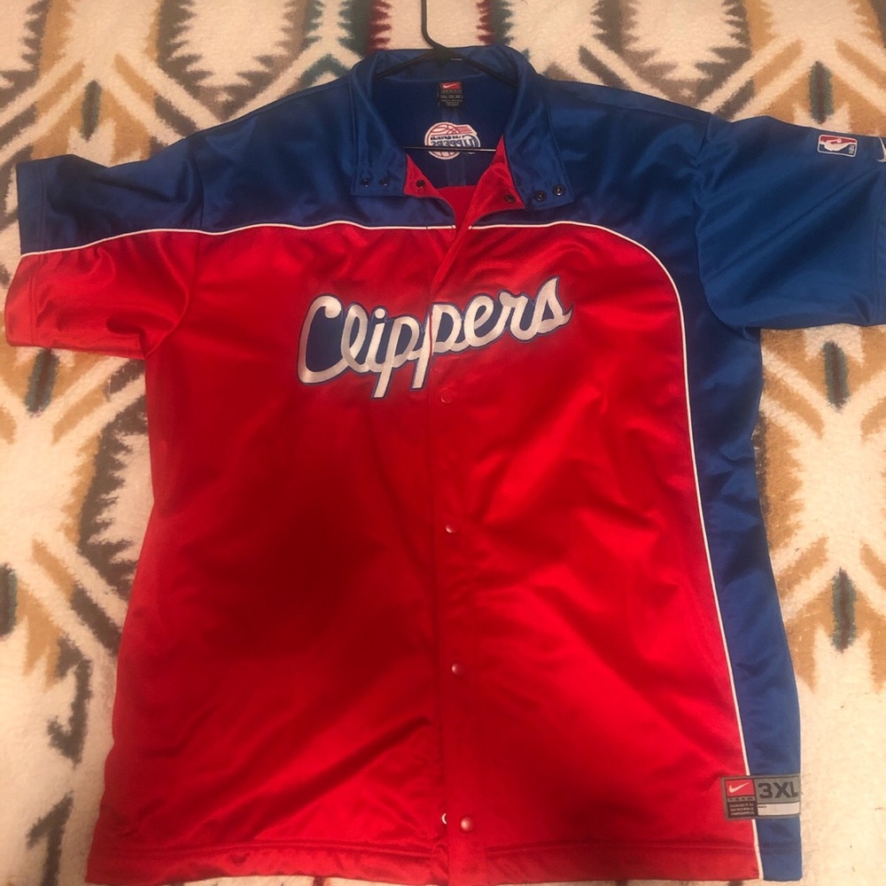 Nike button up clippers hoodie